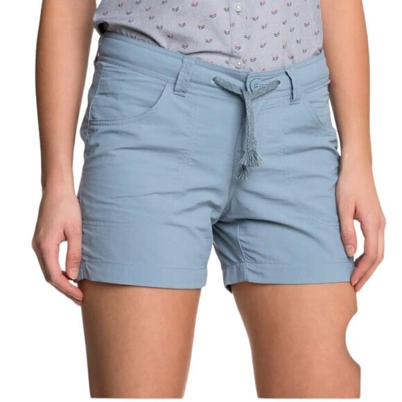 MEC Terana 5" Hiking Outdoor Activewear Lightweight Mid Rise Shorts Blue 14 - Picture 1 of 7